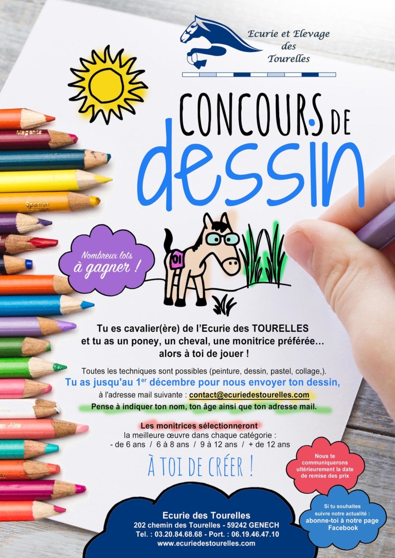 Concours de dessin - Genech - Écurie et Élevage des Tourelles